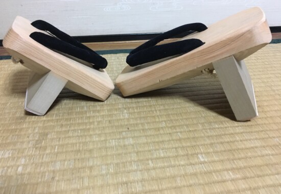 後ろ一本歯下駄 足半版 一本歯下駄